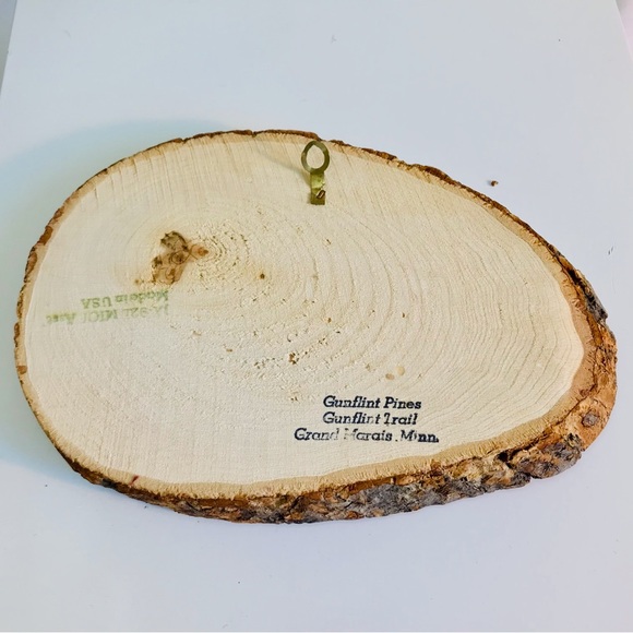 Vintage WM Otto Print on Wood “Love Finds A Way” - Picture 5 of 5